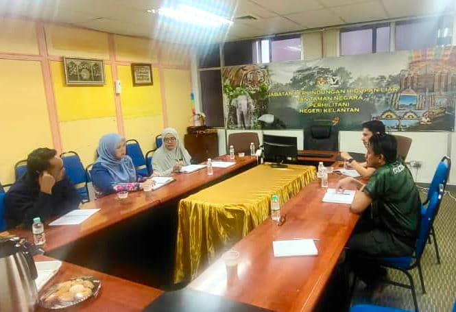 Perbincangan Antara Bahagian Kesihatan Veterinar Negeri Kelantan Bersama Pihak Perhilitan 